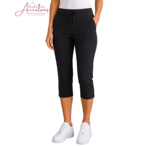 Enjoy Broek capri travel Zwart 870715 Enjoy Broek capri travel Zwart 870715